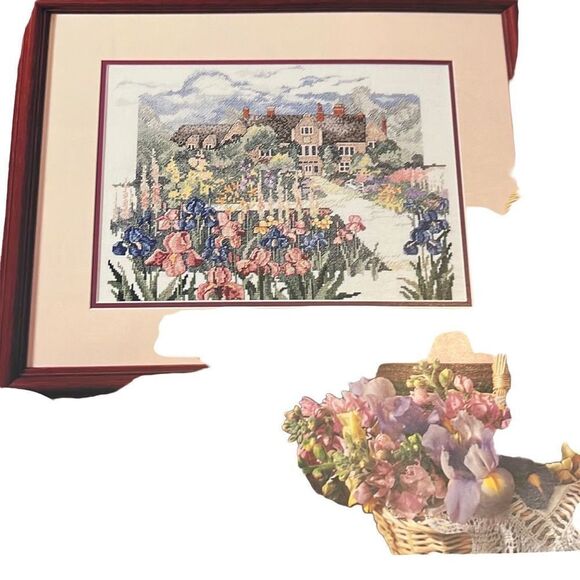 Color Charts #20105‎ Manor House Cross Stitch Leaflet - Picture 3 of 3